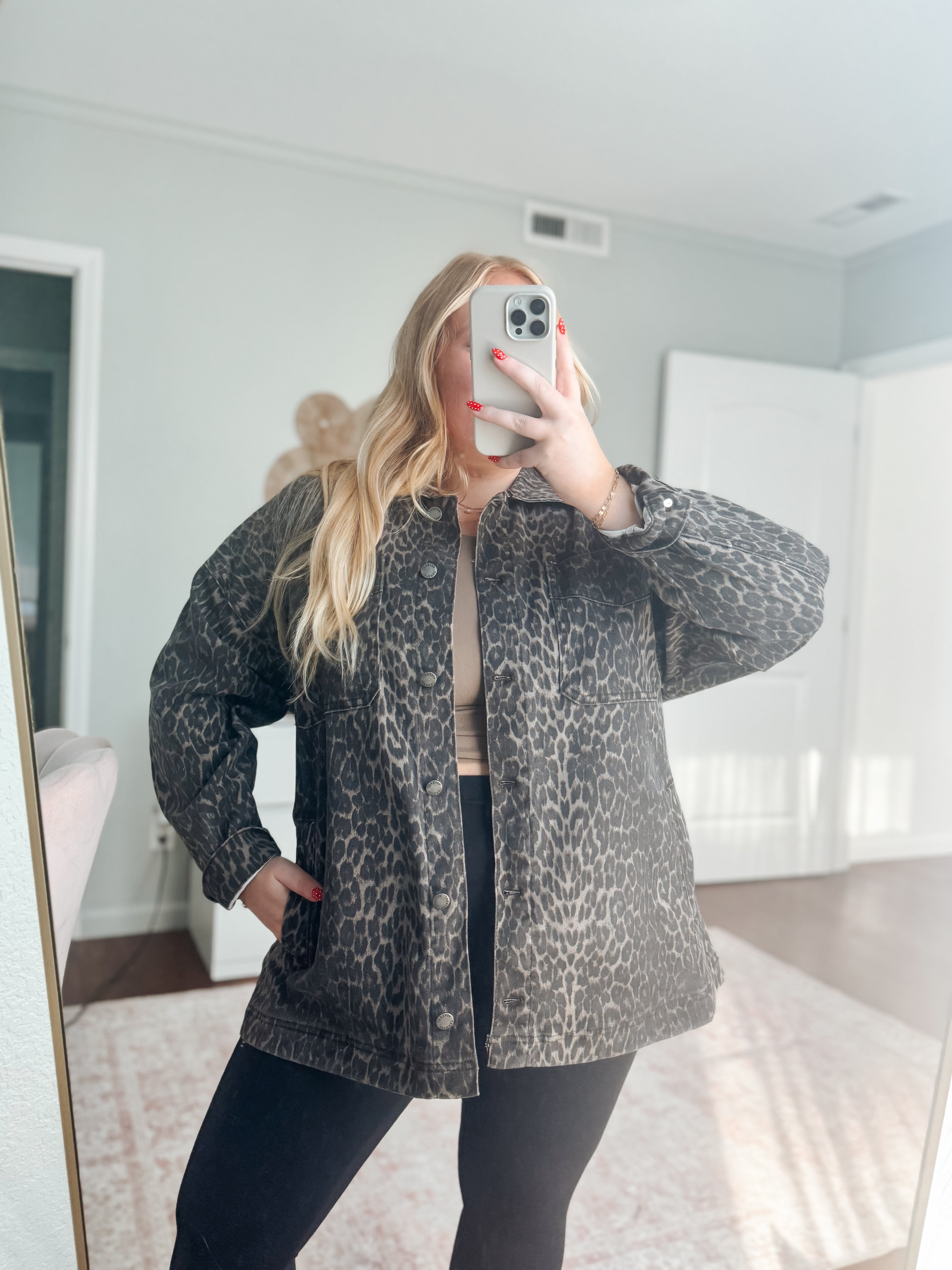 Elle Oversized Denim Jacket