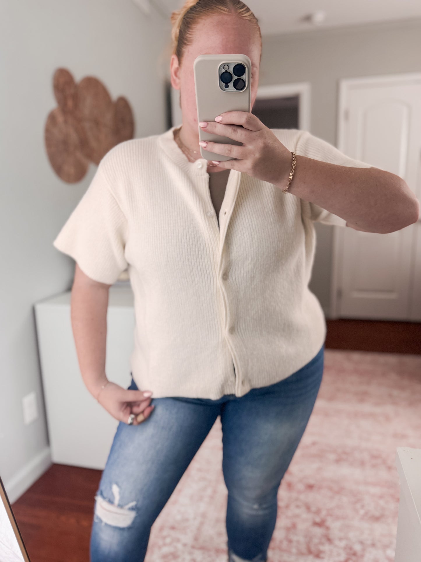 Ivory Drift Cardigan