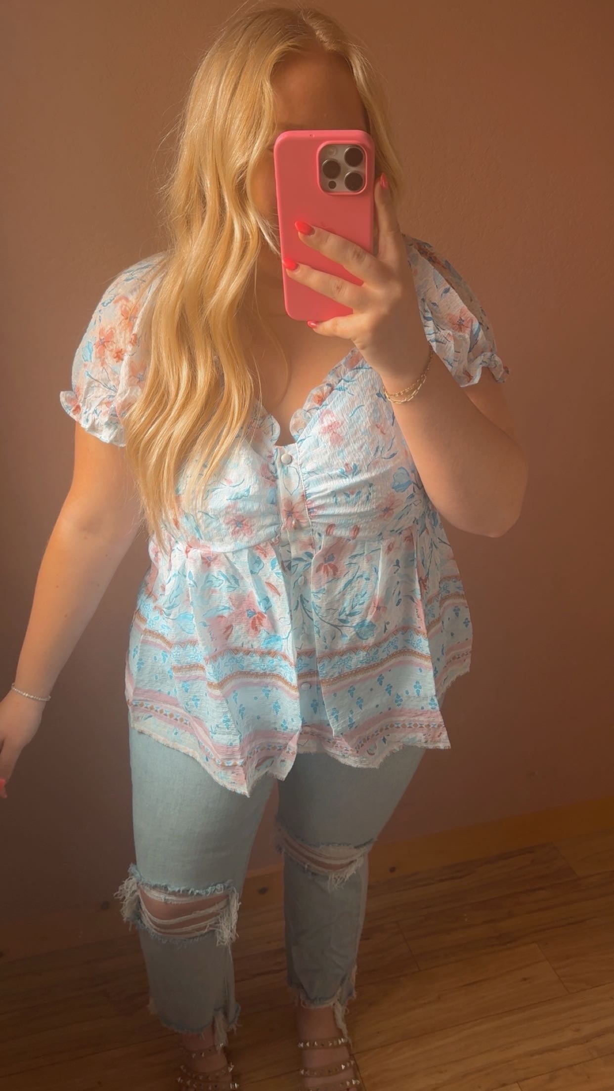 Spring Tide Blouse-Sales Final