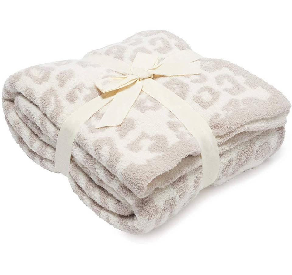 Oh So Cozy Leopard Blanket