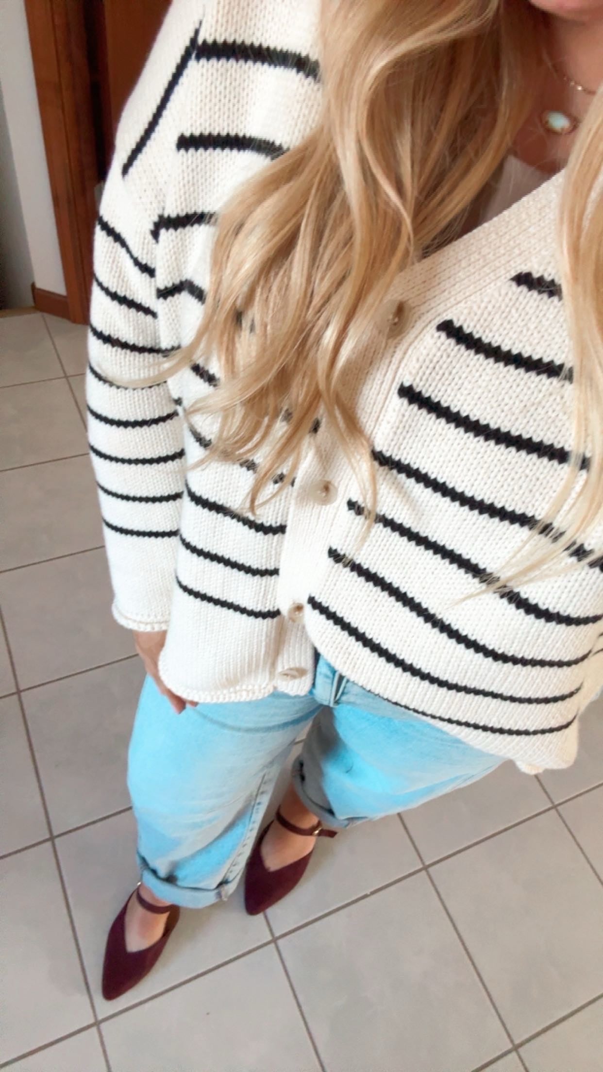Meyer Striped Cardigan