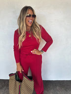 Sunday Ribbed Lounge Set (PREORDER)