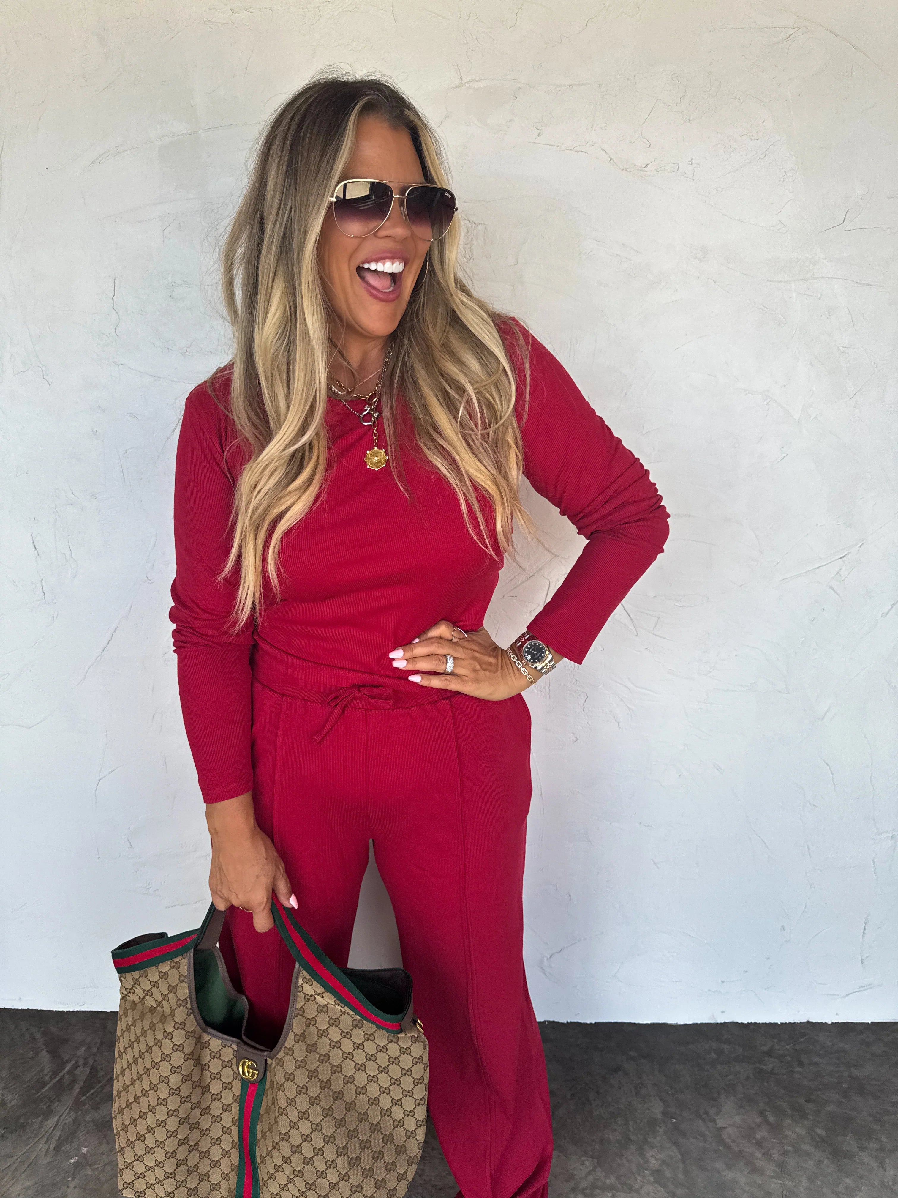 Sunday Ribbed Lounge Set (PREORDER)