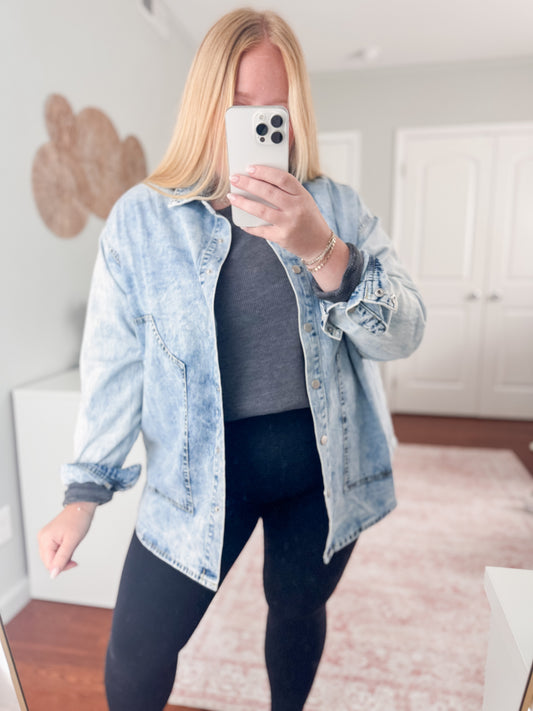 Harvest Wash Denim Jacket