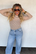 Jolie Lace Thumbhole Layering Top--Pre Order
